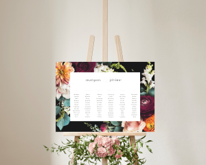 Florals - Plan de Table 70x50 cm (horizontal)