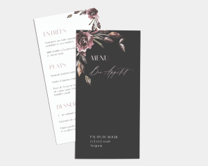 Alive - Carte de Menu (langue)