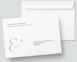 Letters - Enveloppe C5 imprimée