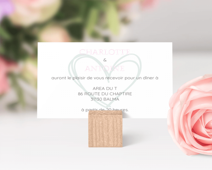 Modest - Carte d´information mariage