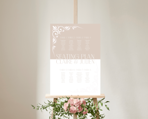 Beauty - Plan de Table 50x70 cm (vertical)