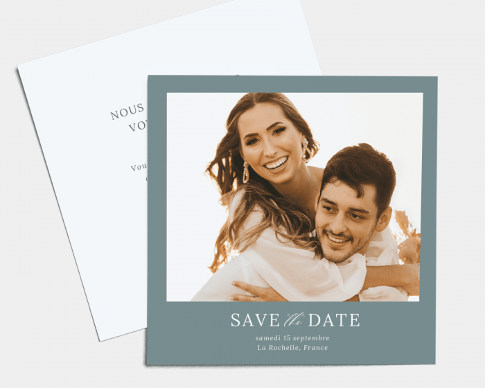 Painted Beach - Save the Date carte mariage