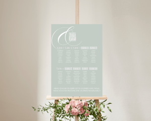 Amore - Plan de Table 50x70 cm (vertical)