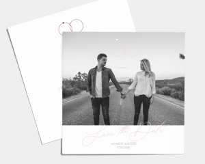 Connessione - Save the Date carte mariage