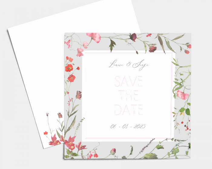 Sweet Meadow - Save the Date carte mariage