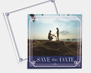 Gatsby - Save the Date carte mariage