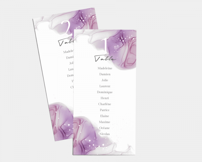 Purple Ink - Plan de Table 1 - 10