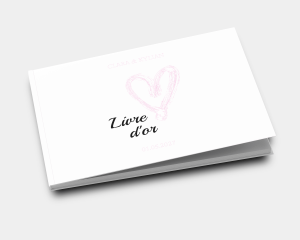 Painted Heart - Livre d´or mariage