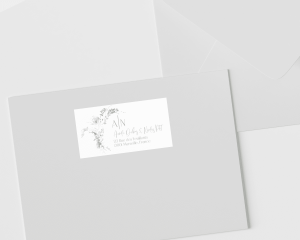 Lyra - Étiquettes d'adresse pour enveloppes