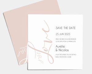 Just - Save the Date carte mariage