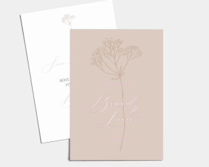 Felice - Save the Date carte mariage (vertical)