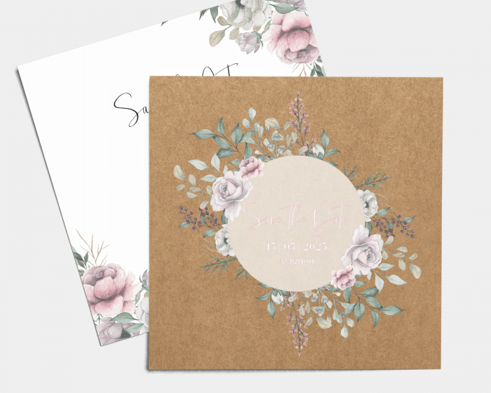 Claire - Save the Date carte mariage