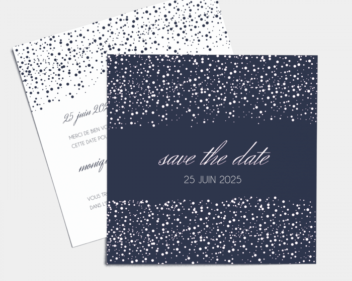 Starry Sky - Save the Date carte mariage