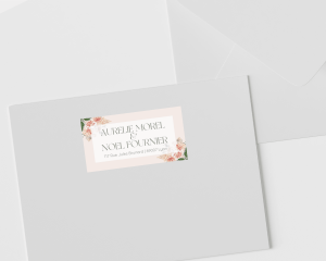 Dream Bouquet - Étiquettes d'adresse pour enveloppes