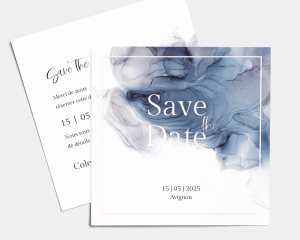 Ink - Save the Date carte mariage