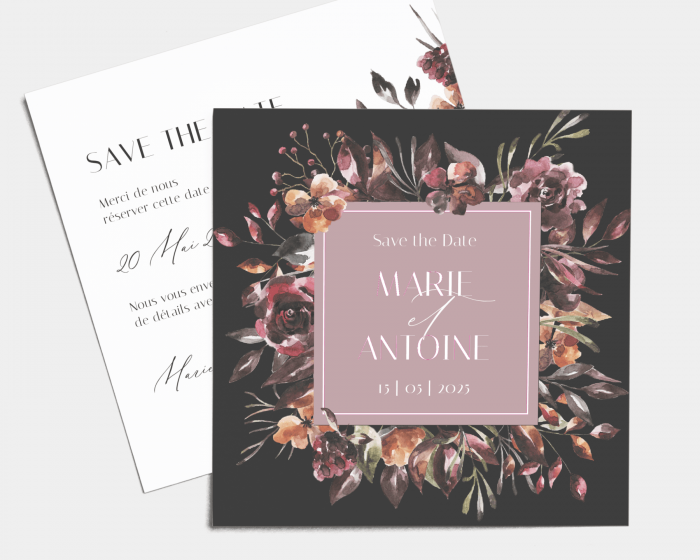 Alive - Save the Date carte mariage