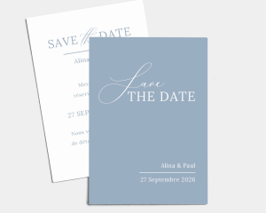Love Song - Save the Date carte mariage (vertical)