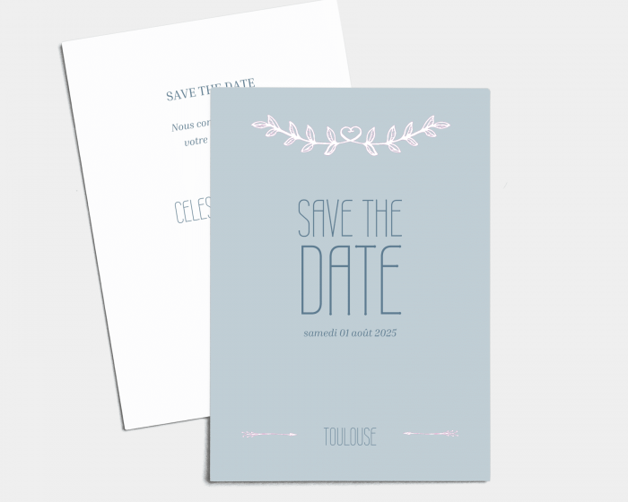 Together - Save the Date carte mariage (vertical)